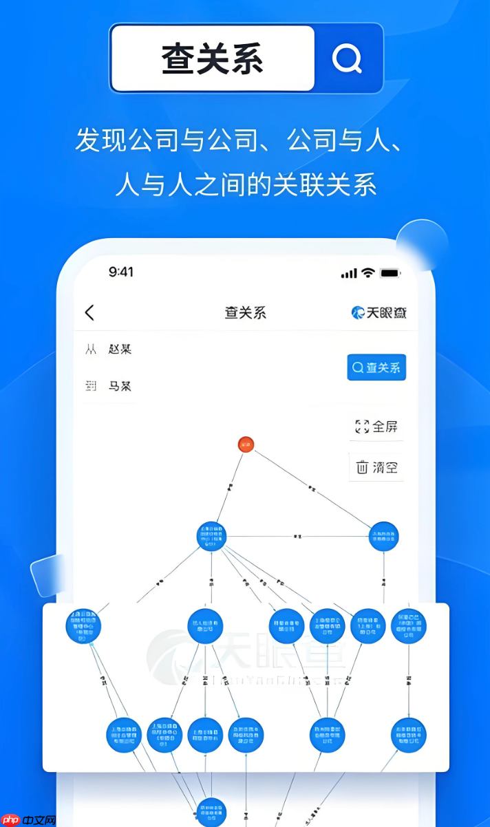 天眼查查股权入口 企业受益所有人及股权穿透图