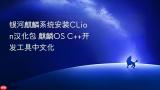 银河麒麟系统安装CLion汉化包 麒麟OS C++开发工具中文化