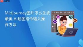 midjourney图片怎么生成最美 ai绘图指令输入操作方法