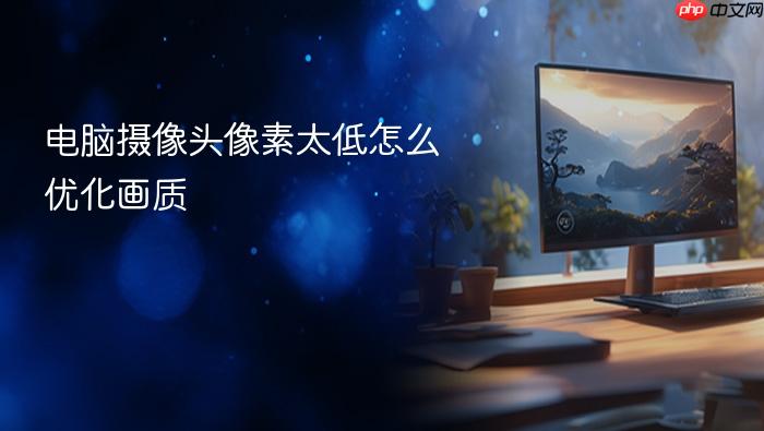 电脑摄像头像素太低怎么优化画质