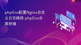 phpenv配置nginx自定义日志路径 phpenv分类存储