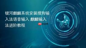 银河麒麟系统安装搜狗输入法语音输入 麒麟输入法进阶教程