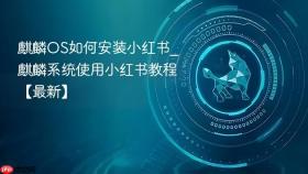 麒麟OS如何安装小红书_麒麟系统使用小红书教程【最新】