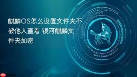 麒麟OS怎么设置文件夹不被他人查看 银河麒麟文件夹加密