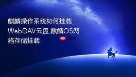 麒麟操作系统如何挂载webdav云盘 麒麟os网络存储挂载