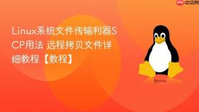 Linux系统文件传输利器SCP用法 远程拷贝文件详细教程【教程】