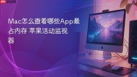 mac怎么查看哪些app最占内存 苹果活动监视器