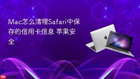 mac怎么清理safari中保存的信用卡信息 苹果安全