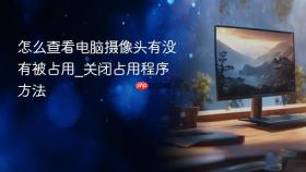 怎么查看电脑摄像头有没有被占用_关闭占用程序方法