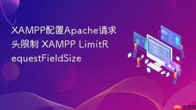 XAMPP配置Apache请求头限制 XAMPP LimitRequestFieldSize