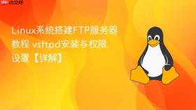 Linux系统搭建FTP服务器教程 vsftpd安装与权限设置【详解】