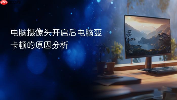 电脑摄像头开启后电脑变卡顿的原因分析