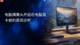 电脑摄像头开启后电脑变卡顿的原因分析