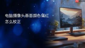 电脑摄像头画面颜色偏红怎么校正