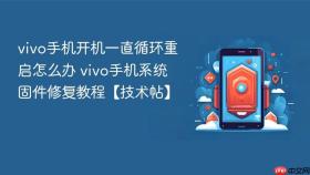 vivo手机开机一直循环重启怎么办 vivo手机系统固件修复教程【技术帖】