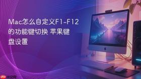 mac怎么自定义f1-f12的功能键切换 苹果键盘设置