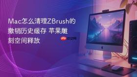 mac怎么清理zbrush的撤销历史缓存 苹果雕刻空间释放