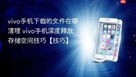 vivo手机下载的文件在哪清理 vivo手机深度释放存储空间技巧【技巧】
