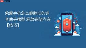荣耀手机怎么删除旧的语音助手模型 释放存储内存【技巧】