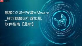 麒麟os如何安装vmware_银河麒麟运行虚拟机软件指南【最新】