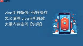 vivo手机微信小程序缓存怎么清理 vivo手机释放大量内存空间【实用】