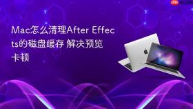 mac怎么清理after effects的磁盘缓存 解决预览卡顿