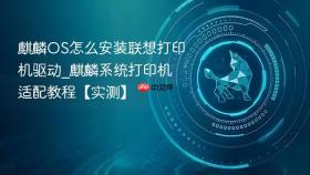 麒麟OS怎么安装联想打印机驱动_麒麟系统打印机适配教程【实测】