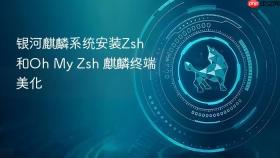 银河麒麟系统安装zsh和oh my zsh 麒麟终端美化