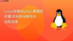 linux安装mysql数据库步骤 初始密码修改与远程连接