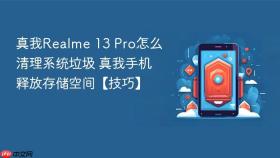 真我realme 13 pro怎么清理系统垃圾 真我手机释放存储空间【技巧】