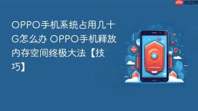 oppo手机系统占用几十g怎么办 oppo手机释放内存空间终极大法【技巧】