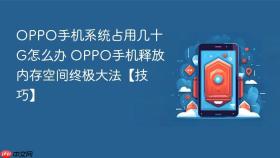 OPPO手机系统占用几十G怎么办 OPPO手机释放内存空间终极大法【技巧】