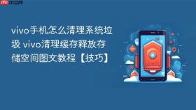 vivo手机怎么清理系统垃圾 vivo清理缓存释放存储空间图文教程【技巧】