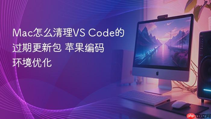 mac怎么清理vs code的过期更新包 苹果编码环境优化