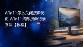 win11怎么关闭搜索历史 win11清除搜索记录方法【教程】