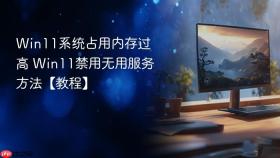 win11系统占用内存过高 win11禁用无用服务方法【教程】