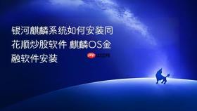 银河麒麟系统如何安装同花顺炒股软件 麒麟OS金融软件安装