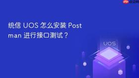 统信 uos 怎么安装 postman 进行接口测试?