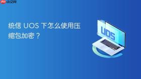 统信 uos 下怎么使用压缩包加密？