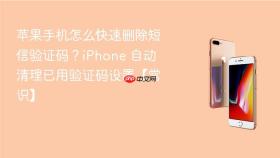 苹果手机怎么快速删除短信验证码？iphone 自动清理已用验证码设置【常识】