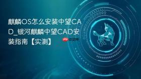 麒麟os怎么安装中望cad_银河麒麟中望cad安装指南【实测】