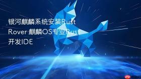 银河麒麟系统安装rustrover 麒麟os专业rust开发ide