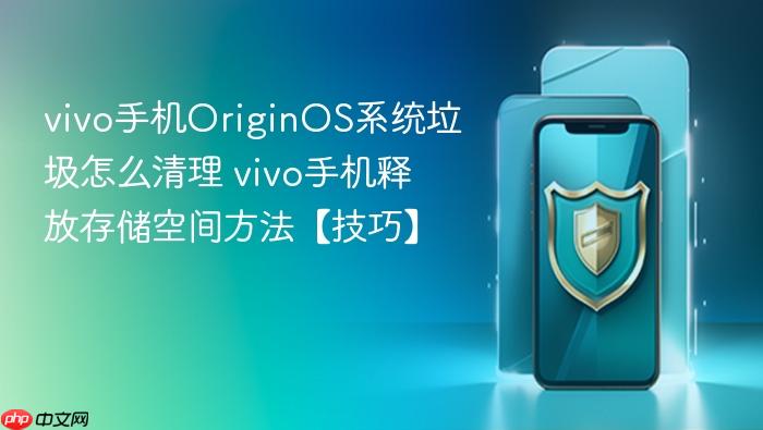 vivo手机originos系统垃圾怎么清理 vivo手机释放存储空间方法【技巧】