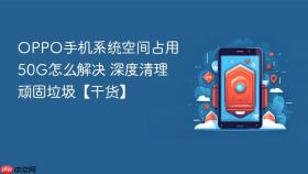 oppo手机系统空间占用50g怎么解决 深度清理顽固垃圾【干货】