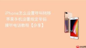 iphone怎么设置呼叫转移 苹果手机设置指定号码接听电话教程【分享】