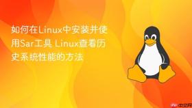 如何在linux中安装并使用sar工具 linux查看历史系统性能的方法