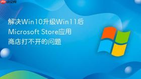 解决Win10升级Win11后Microsoft Store应用商店打不开的问题