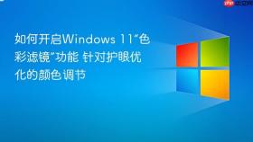 如何开启windows 11“色彩滤镜”功能 针对护眼优化的颜色调节