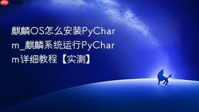 麒麟os怎么安装pycharm_麒麟系统运行pycharm详细教程【实测】