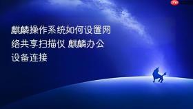 麒麟操作系统如何设置网络共享扫描仪 麒麟办公设备连接